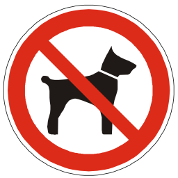 Chiens interdits